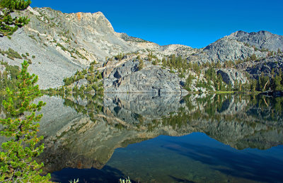 Lower Graveyard Lake and Graveyard Peak.