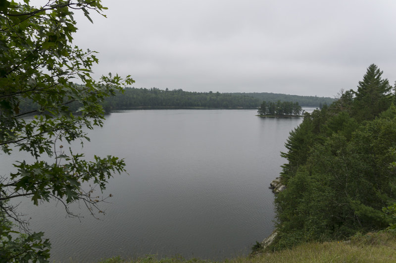 Looking over Ek Lake