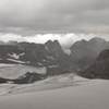 Look back at the valley while going to Mount Joffre