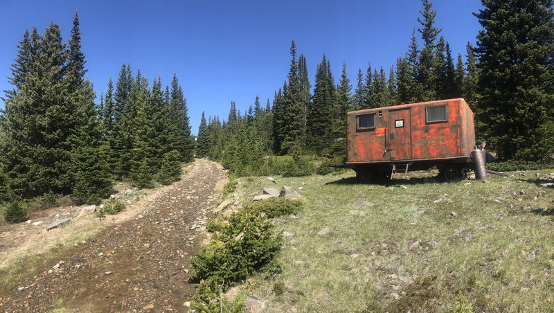 One of several CU shelters along the trail, this one is called the Kiwi Van. I'd love to own one of these, what are they?