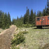 One of several CU shelters along the trail, this one is called the Kiwi Van. I'd love to own one of these, what are they?