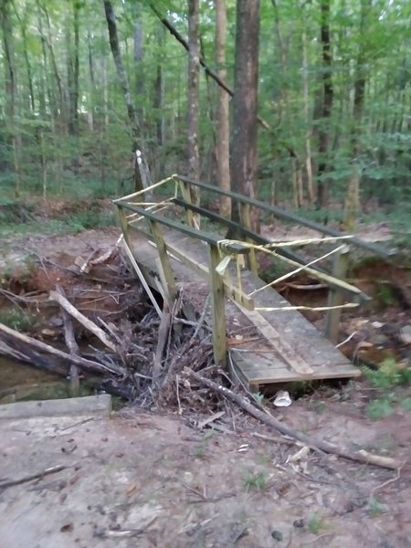 Bridge in need of repair.