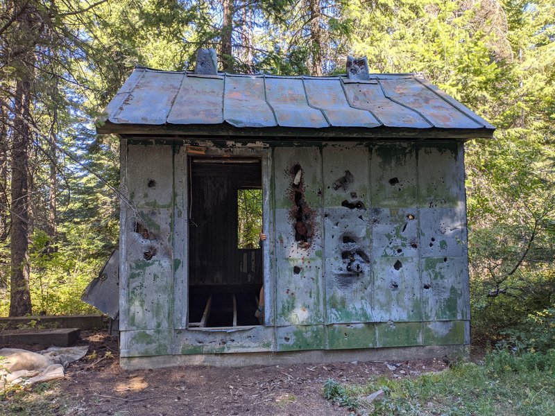 Cool old shack.