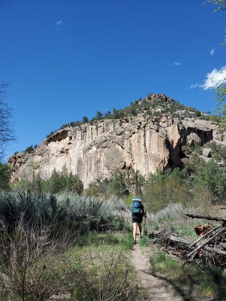 Cruising up the Middle Fork.