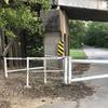 Ped/Bike gate at southern entrance to North Memorial Trail.