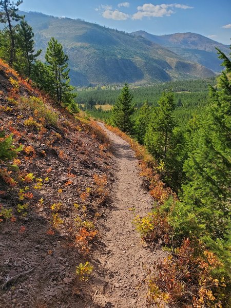 Coming back from the falls looking over a bit of the valley.