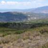 View of the valley below near junction with Thomas Lake Trail.