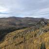 Numerous emerging rock formations along this trail!