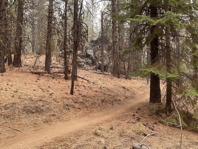 Rock formation on Funner Uphill.