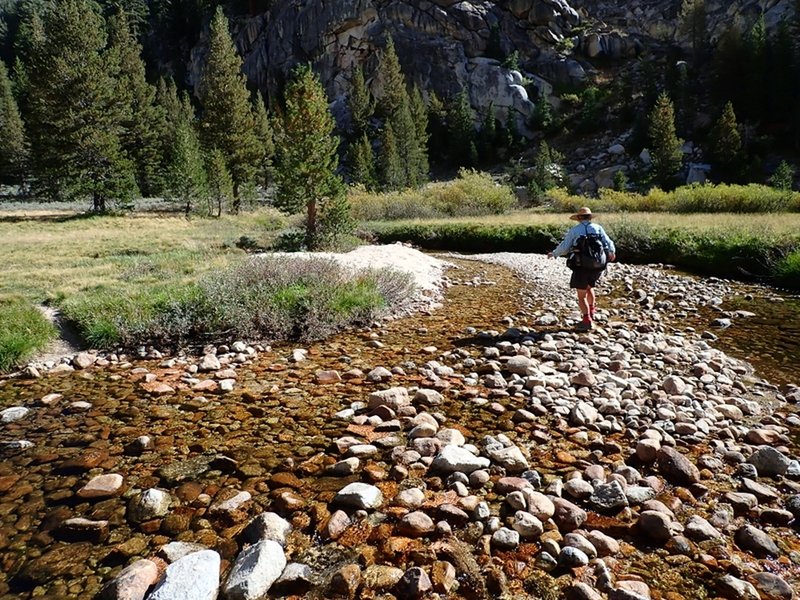 Crossing Matterhorn Creek