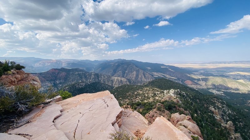 Views near the peak