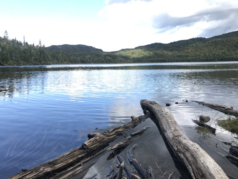 The view at Third Connecticut Lake.