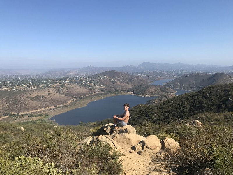 at Lake Hodges Overlook