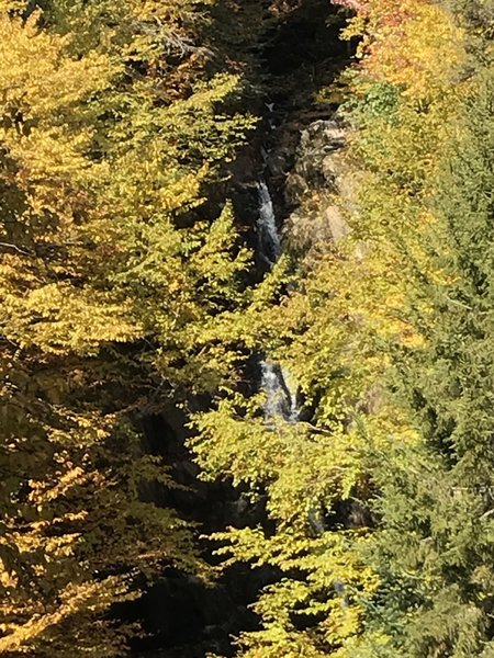 View of Little Hellgate Falls.