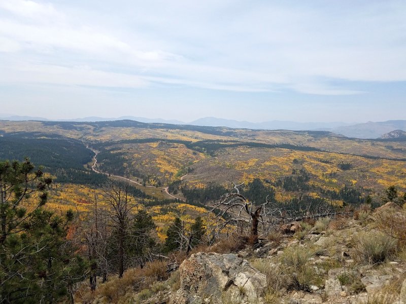 View toward Tarryall Mountain Range from Summit of Signal Butte