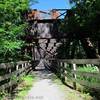 Old Trestle at the junction of the Genesee Valley Greenway and Lehigh Valley Trail