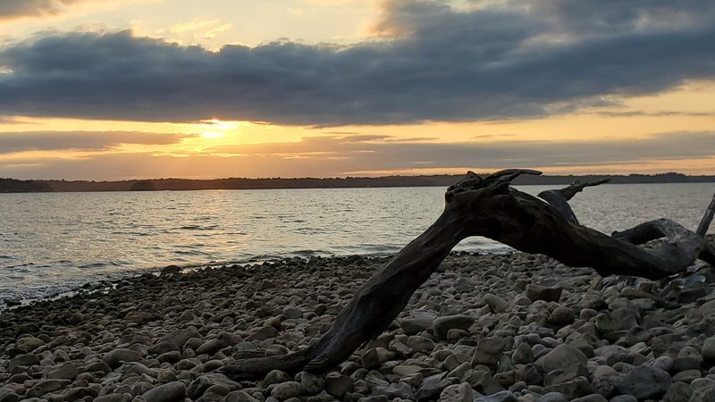 Kentucky Lake at Sunset near Moss Creek Day Use Area