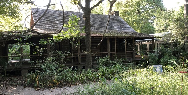 Edith L. Moore's Log Cabin.