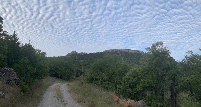 Nice cloud cover.