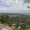 Overlooking downtown Boulder.