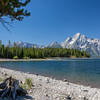 Mount Moran from Colter Bay Lakeshore Trail.