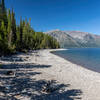 Jackson Lake shore line.