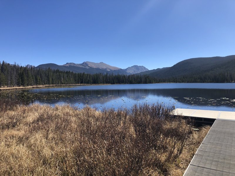 Strawberry Lake. Continental Divide in the distance.