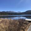 Strawberry Lake. Continental Divide in the distance.