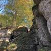 Bluffs along trail