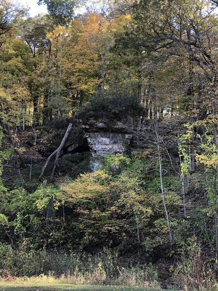 Balance Rock - not on trail but in the park.