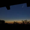 Comet Neowise from the Civilian Conservation Corps Pavilion atop Sunrise Mountain.