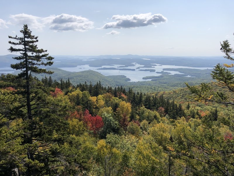 Beautiful views from the top of the mountain.