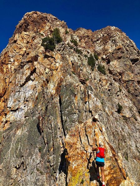 Climbing Monte Cristo