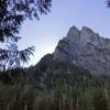 Baring Mountain from Barclay Lake.