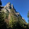 Baring Mountain from the east bank of Barclay Lake.