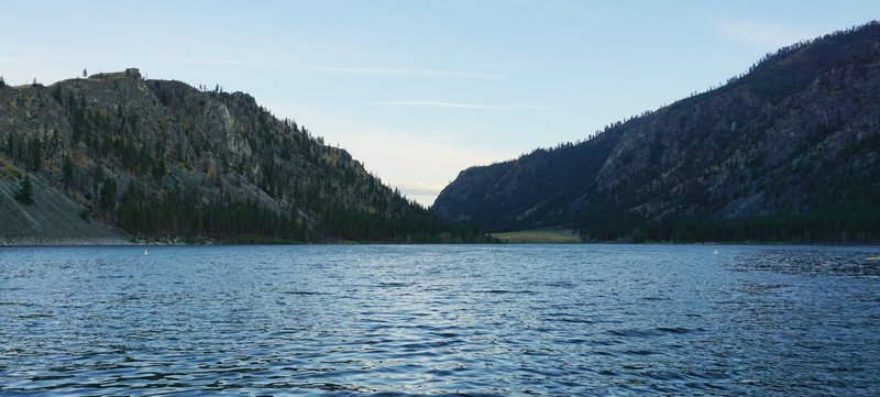 Alta Lake from the swimming beach.