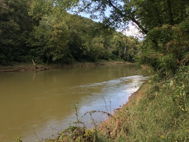 Green River looking east.