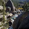 Boulders along South Platte River Trail #654.