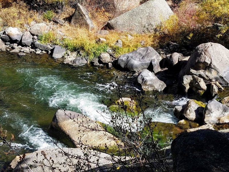 South Platte River cascading along Platte River Trail #654.