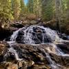 Small cascade along East Lake Creek