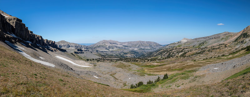 Alaska Basin from Static Peak Divide.