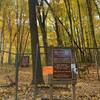 Welcome sign to Bird Hills Park