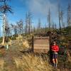 The Snow Camp Trailhead after the Biscuit Fire.