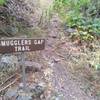 This is the sign you're looking for if starting the trail from the canyon bottom.