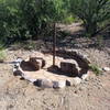 An old mine Arrastra.