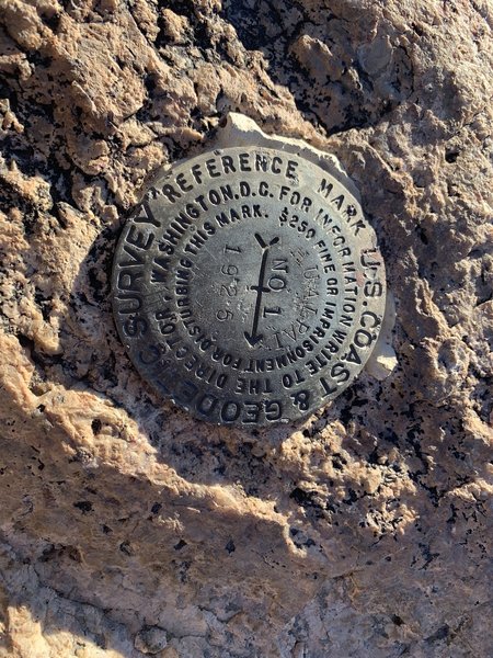 The summit of Hualapai Peak.