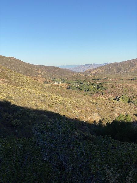 Beautiful views of the valley from Alessandro Trail.