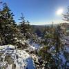 View from North Pack Monadnock summit.