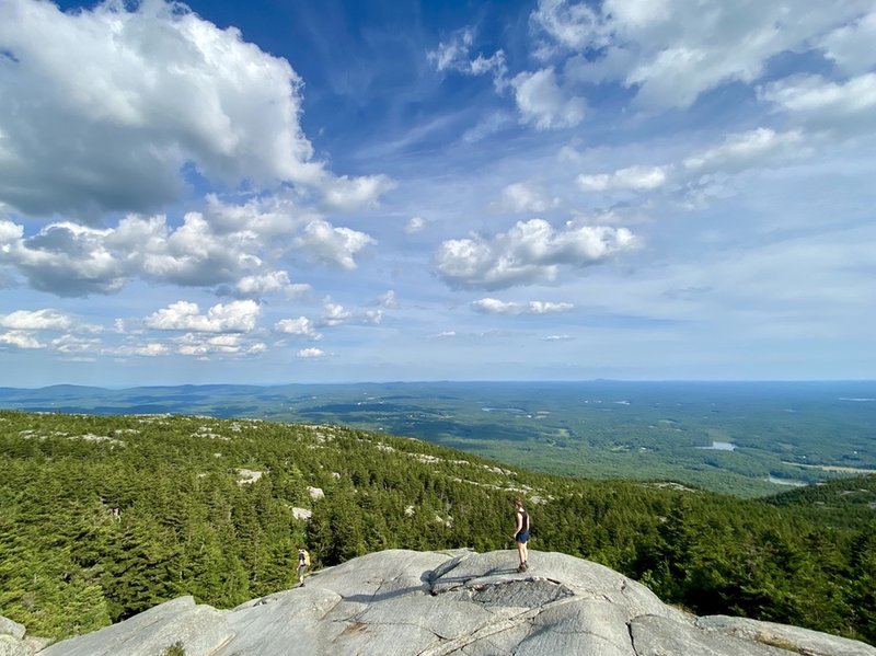 Close to Monadnock summit.