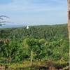 Distant view of Wat Prathat Doi Ku Kam temple, the starting point of another nice trail running route.